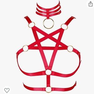 Red body harness